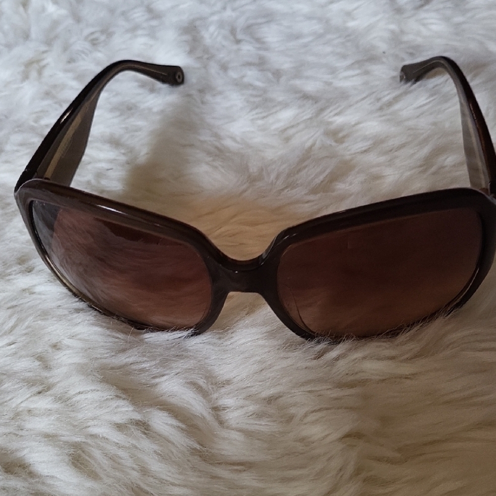 COACH FRAMES ONLY! Brown Oversized Sunglass Frames. - Picture 2 of 12
